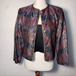 CHRIS KELLOGG Vintage Ornamental Blazer Jacket - 6
